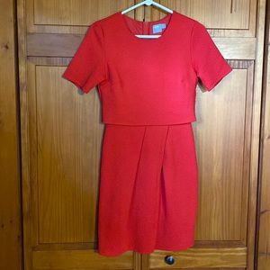 ASOS Red Power Dress Size 6